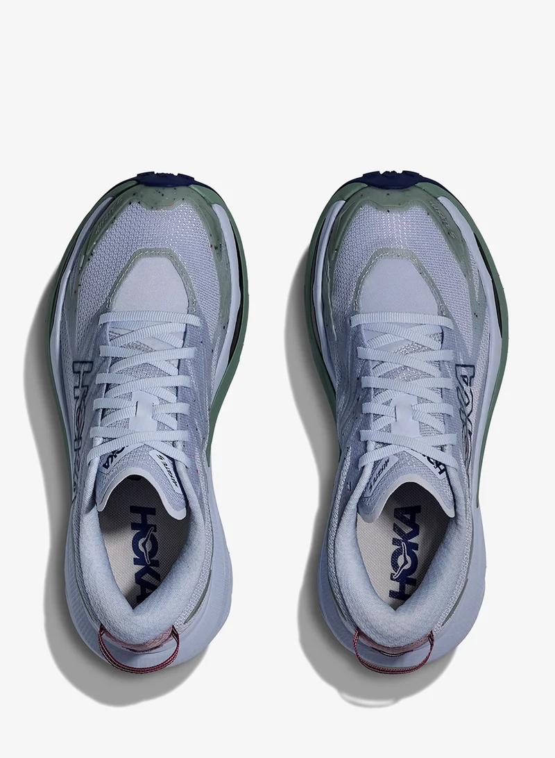 Hoka AMBIENT BLUE / ROSEMARY Mafate 5 for Women | Best Price UAE